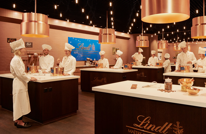 The CHOCOLATERIA where visitors can create chocolate themselves The CHOCOLATERIA where visitors can create chocolate themselves